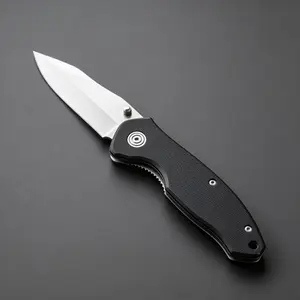 Sleek G10 Handle Folding Knife, Camping & Hiking Essential, Perfect Gift for Men