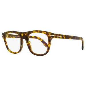 Tom Ford Blue Block Eyeglasses TF5939-B 053 Blonde Havana 52mm FT5939