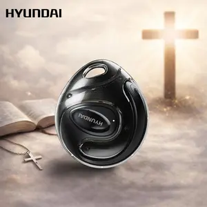 HYUNDAI X15 Ultra Bible Prayer Wireless Headphones with Bluetooth 6.0, App-Based Prayer & Scripture Audio, OWS Waterproof Sport Design, Noise Reduction, Built-in Mic, Audio Earbuds for Music & Phone Calls, Compatible with Android & iOS