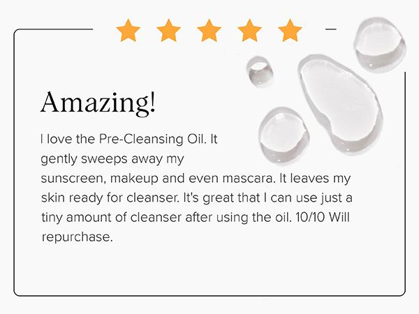 DRMTLGY Pre-Cleansing Oil Large 5 fl oz Makeup Remover Cleanser Facial