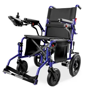 Zygenair Electric Wheelchair for Adults Lightweight Foldable Power Wheelchair with 500W Dual Motors 15 Miles Range All Terrain Wheels 330 lbs Capacity Enhanced Safety Features Durable Shock Absorbing Posture Aid