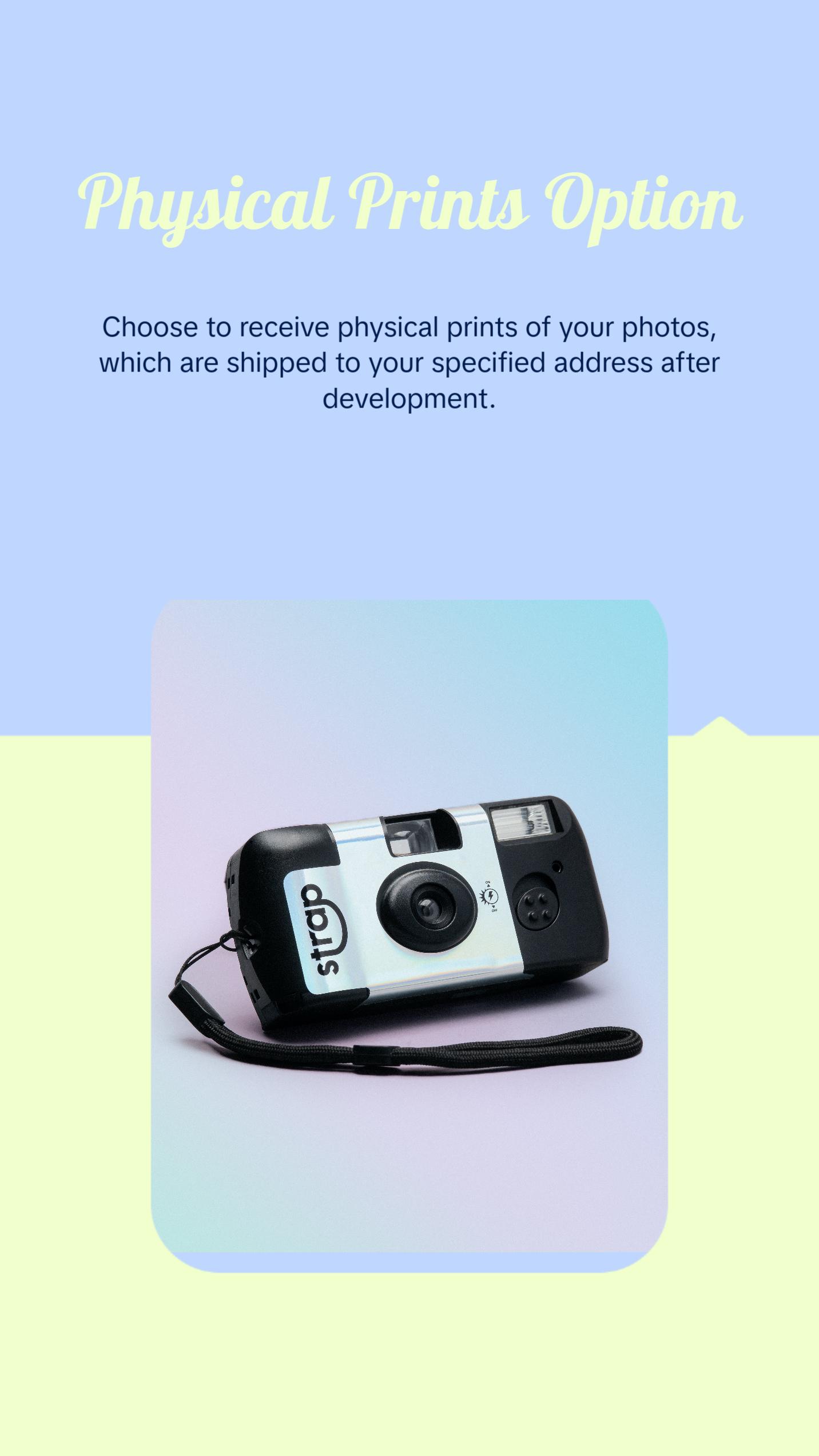 Strap Disposable Camera Kit