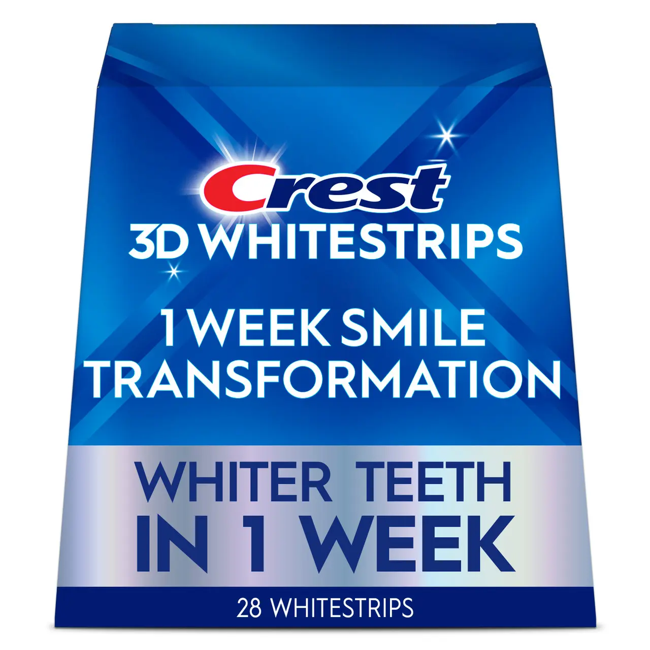 Crest 3DWhitestrips 1 Week Smile Transformation