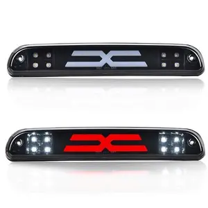 Fit For 1999-2016 Ford F250 F350 Super Duty LED 3rd Brake Light Cargo Lamp Black