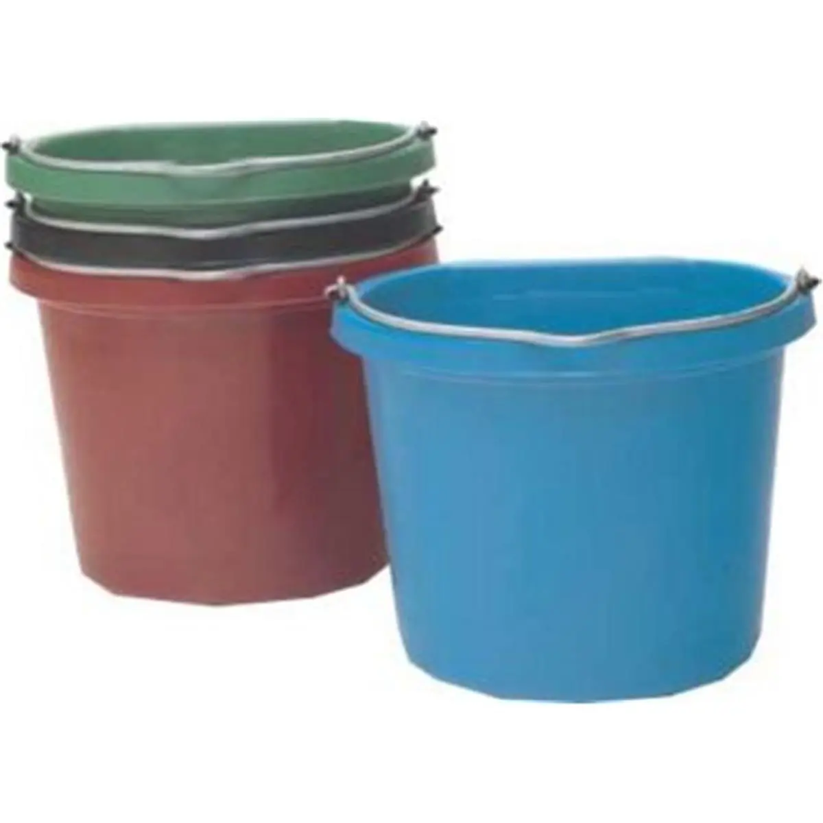 Fortex Industries Flat Back Bucket Blue 20 Quart - FB120SAPHR