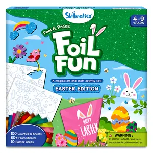 Skillmatics Foil Fun - Art & Craft Activity, Mess Free Art, DIY Creative Kit for Kids Ages 4 and up