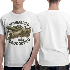 BOMBARDILO CROCODDILO 100% Cotton Soft & Breathable Graphic Tee