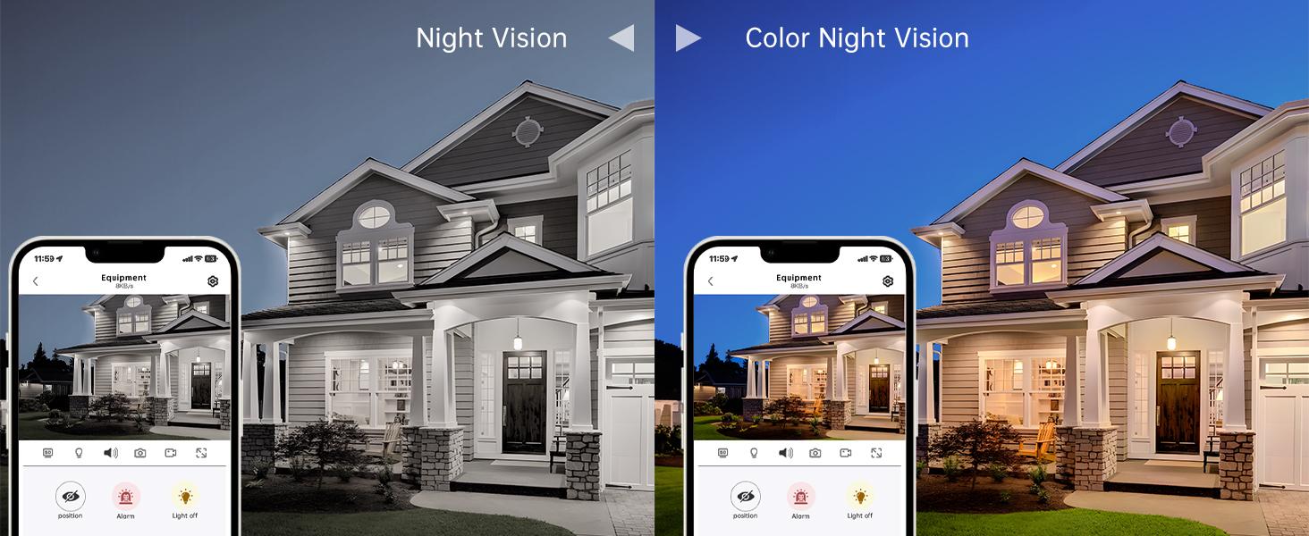 NOAHTEC Light Bulb Security Camera with 3MP HD Infrared Night Vision, Two-Way Talk, and Human Detection - Compatible with Alexa