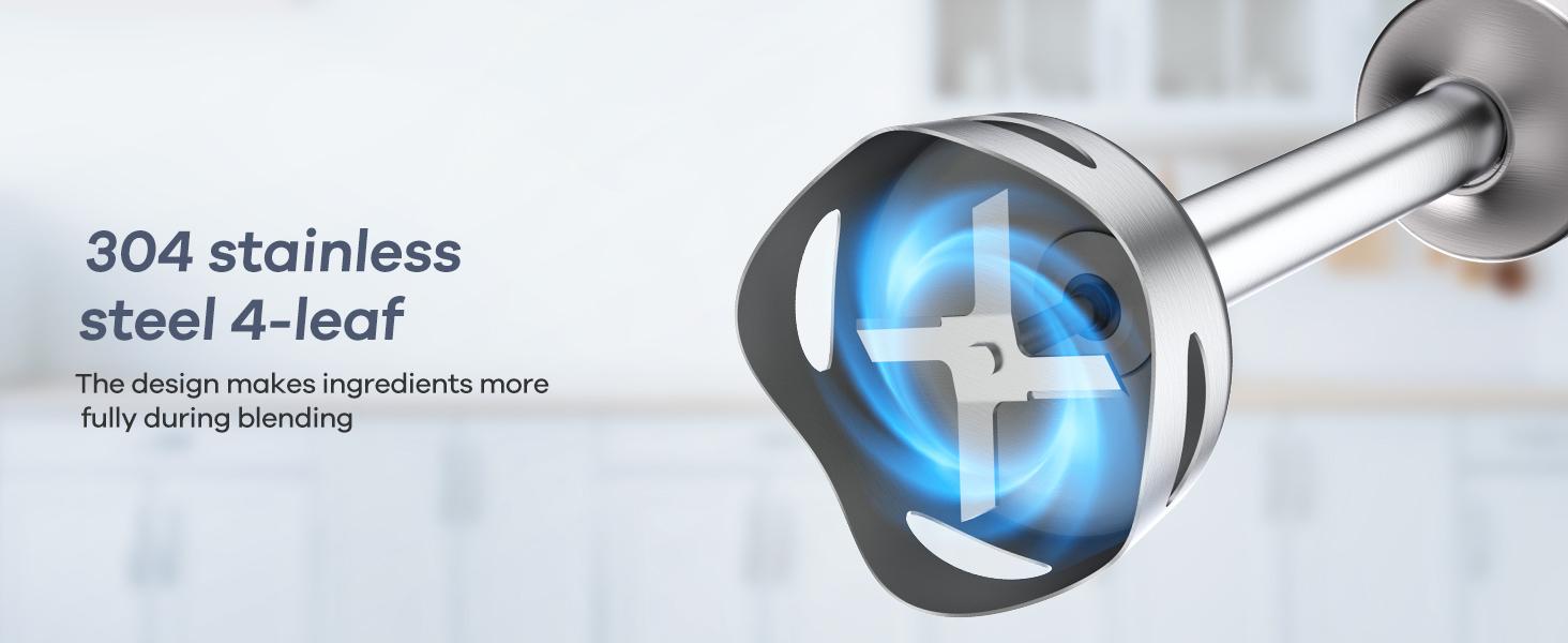 Ganiza 7 in 1 Electric Immersion Blender Handheld, Max 1000W, 15 Speed and Turbo Mode, Stainless Steel, With 1500ml Food Processor and Other 6 Pieces Blade Clean kitchenaid stand mixer frother Easy Powerful Control Fruit Juicer Ganiza 7 in 1 Electric Immersion Blender Handheld, Max 1000W, 15 Speed and Turbo Mode, Stainless Steel, With 1500ml Food Processor and Other 6 Pieces Blade Clean kitchenaid stand mixer frother Easy Powerful Control Fruit Juicer