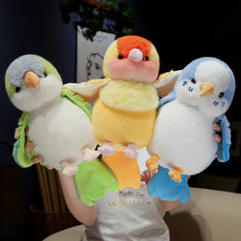 Soft Touch Plush Bird Stuffed Animal, Cute Collectibles, Stuffed Animal Gifts, Soft Cuddly Back-to-School Gift for Kids, Home Decor for Sofa Table Bedroom, Easter Ornament, Soft Cuddly Gift
