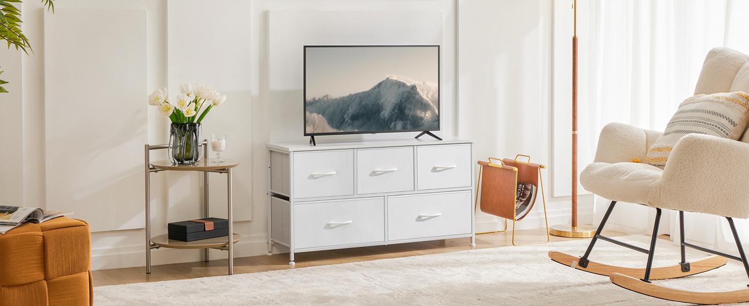 Cupboards Cabinets Dresser - Fabric Storage Tower with 5 Drawers, Bedroom Organizer, Chest of Drawers with Fabric Bins, for Bedroom, Closet, Entryway Cupboards Cabinets Dresser - Fabric Storage Tower with 5 Drawers, Bedroom Organizer, Chest of Drawers with Fabric Bins, for Bedroom, Closet, Entryway