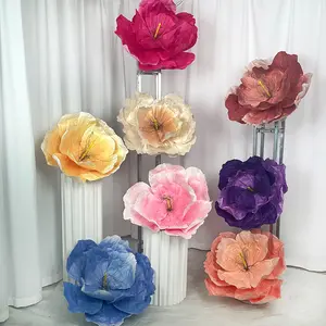 Handmade dyed paper flowers, suitable for weddings, art exhibitions, shop displays, holiday decorations, birthday celebrations, and photo backdrops.
