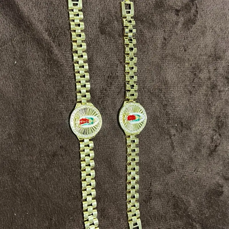 Rollie Gold filled  fashion bracelet