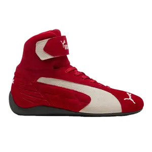 PUMA Mens Speedcat Mid Lace Up Sneakers Shoes Casual - Red