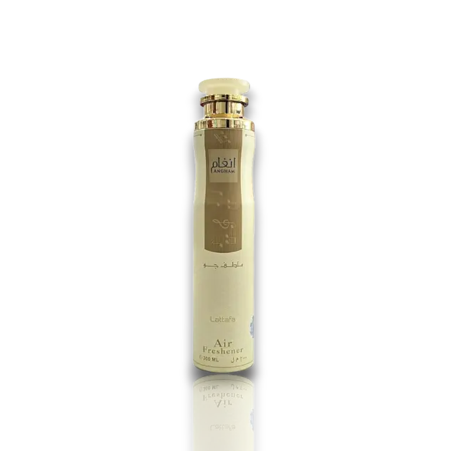 Lattafa Angham Unisex Fragrance Air Freshener, 300 ML Single Item, Infused with Ginger, Mandarin, and Pink Pepper