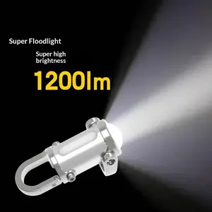 Never Be Left in the Dark! 2-in-1 Keychain Flashlight & Power Bank, 1200LM Super Bright, 7 Lighting Modes, Rechargeable EDC Light for Camping, Hiking & Emergencies patio garage Powered Waterproof Wall Light Solar yard