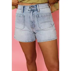 Beau Blue Denim Shorts