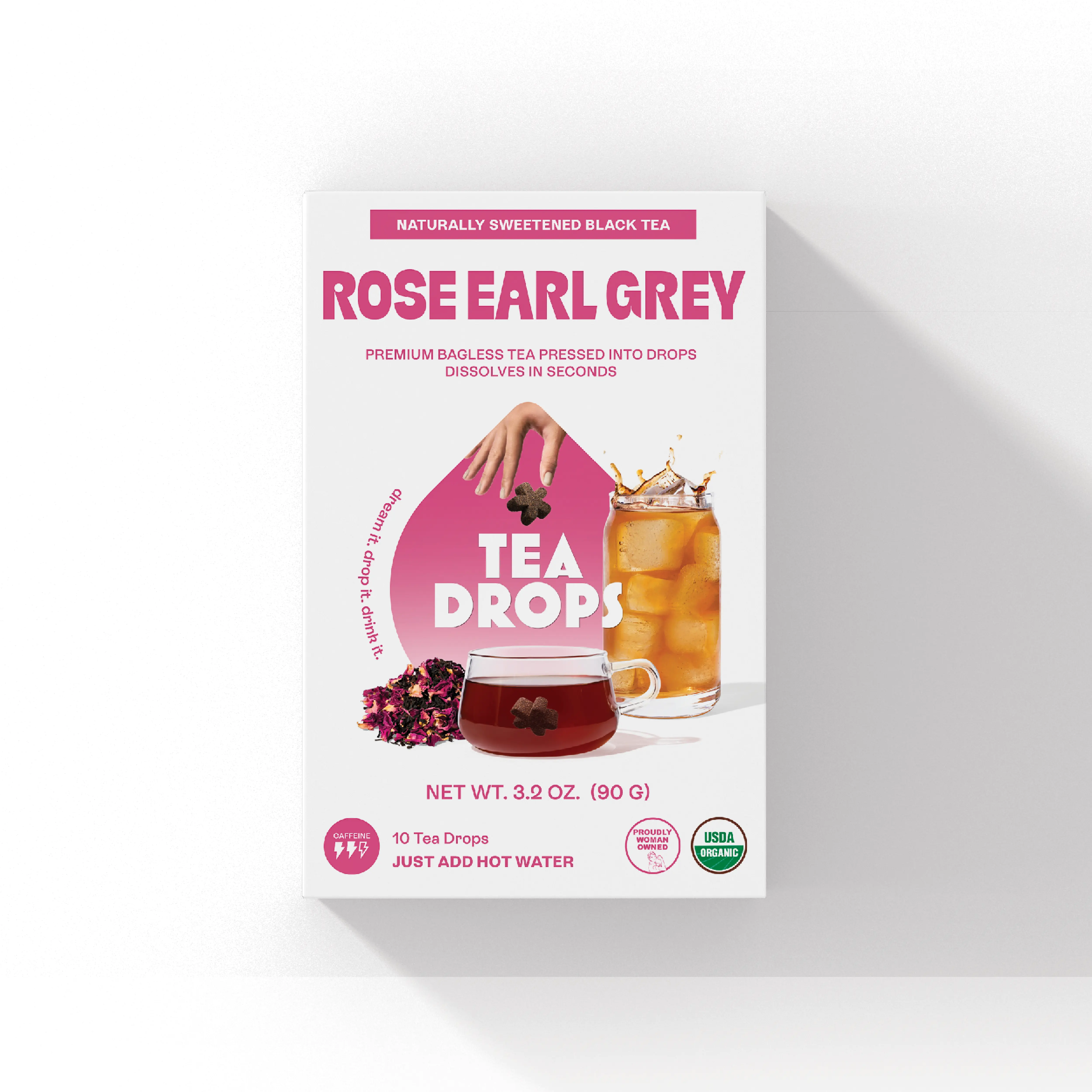 Tea Drops – Dissolvable Tea Tablets, Multiple Flavors & Gift Bundles | No Bags No Mess, Herbal & Green Tea Sampler