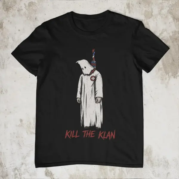K*ll The Klan Shirt, Funny Klan Hanging Graphic Shirt, Ku Klux Klan Men's Shirt