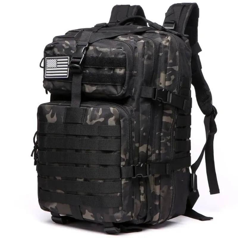 1000D Nylon Waterproof Knapsack - Camouflage 25L/50L Camping Mountaineering Backpack for Hiking & Trekking, Ideal Gift for Wilderness Enthusiasts