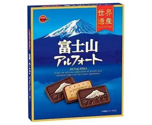 Bourbon Fujisan Alfort Choco Cookie 14P Premium Japanese Dessert 4.97Oz