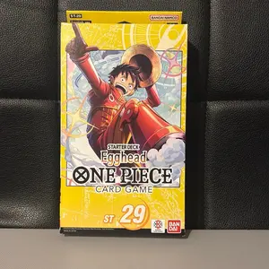 Bandai Namco One Piece Egghead Starter Deck ST 29 Card Game Official Anime Collectible