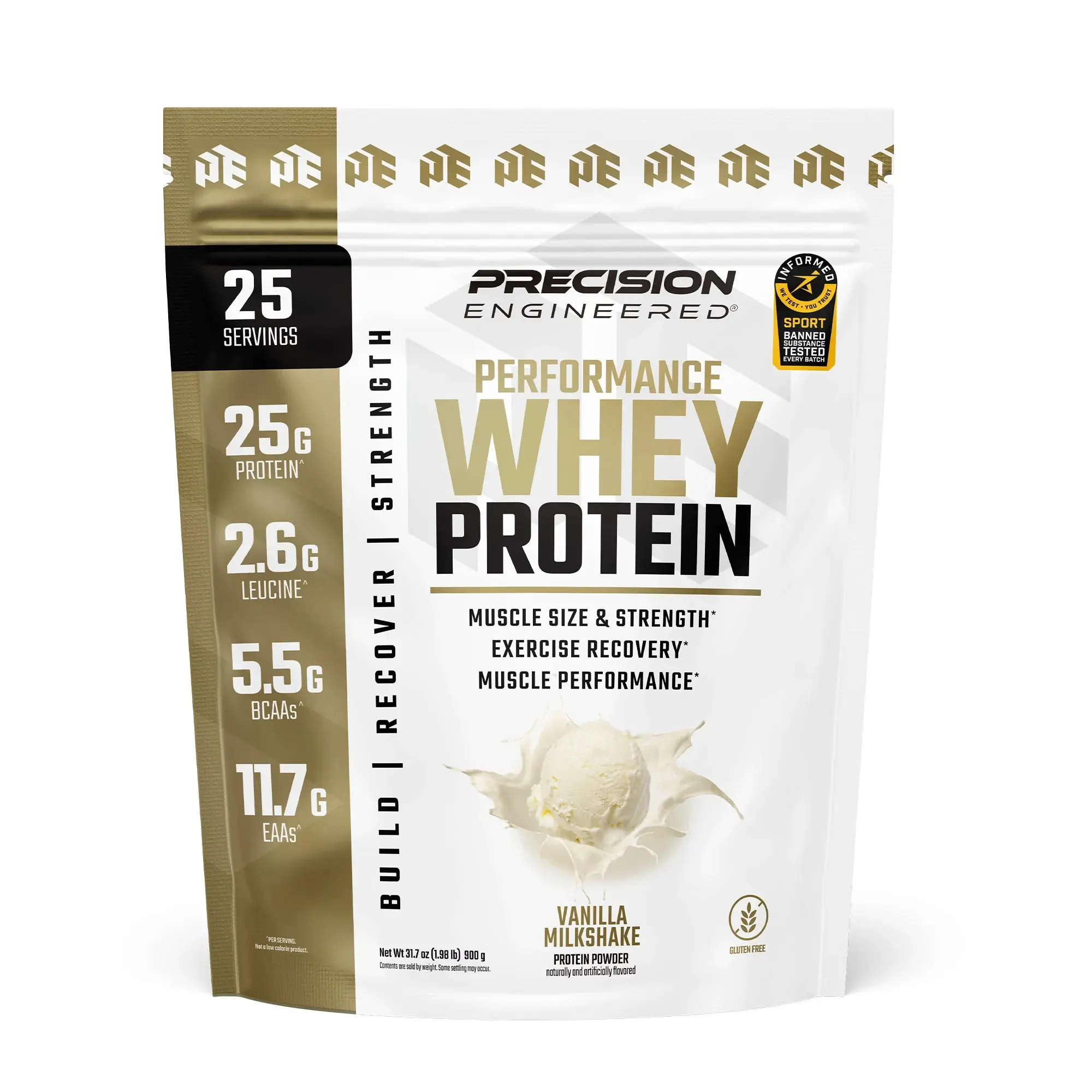 Performance Whey Protein - Vanilla Milkshake (25 Servings) Performance Whey Protein - Vanilla Milkshake (25 Servings)
