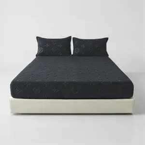 MonoFloral Milk Velvet Bedding