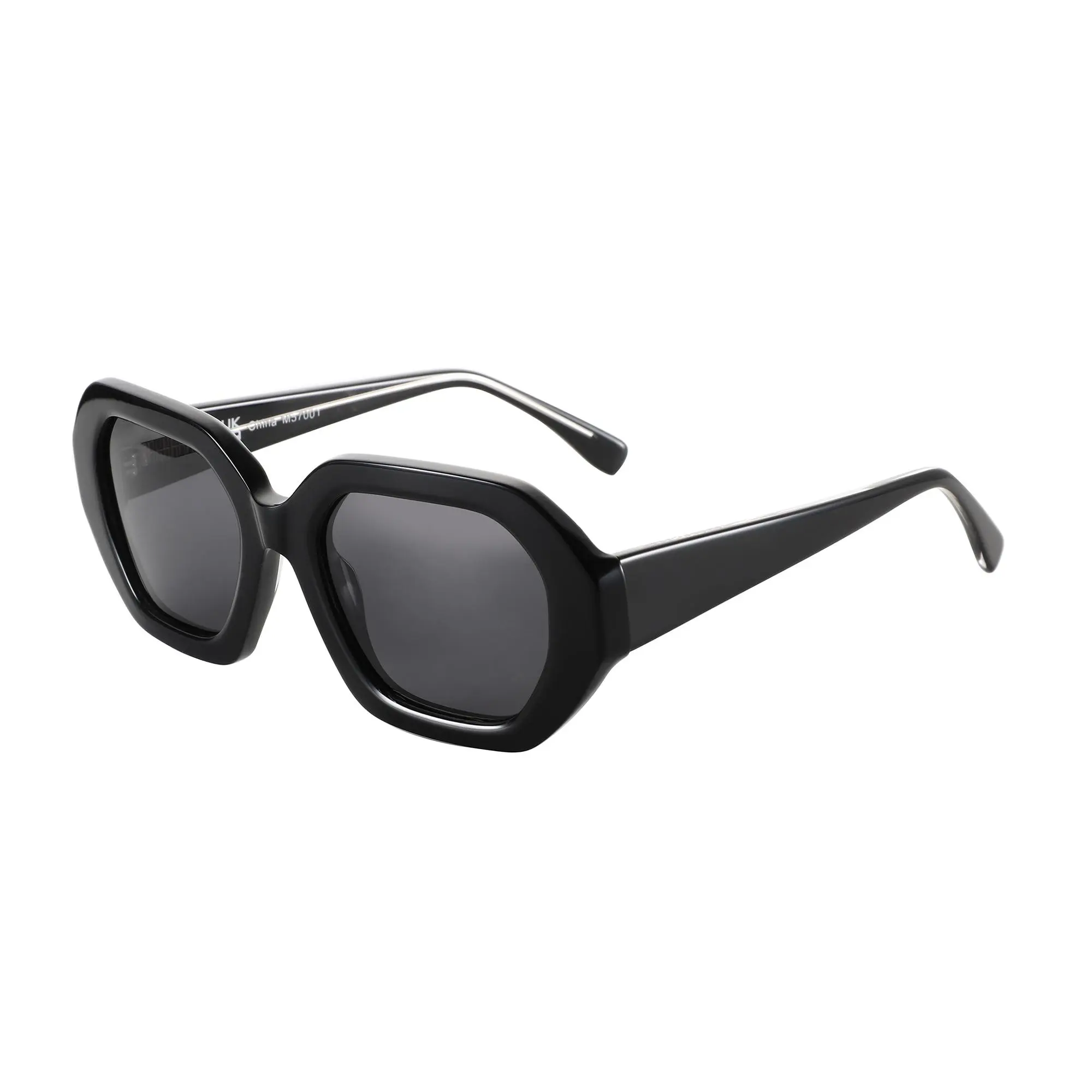 ZENOTTIC Retro Hexagon Sunglasses for Women, Fancy Animal Print Acetate Frame, Modern Stylish Accessories with Polarized UV400 Protection, Statement Frame Glasses, Full Rim, 38G, Durable, Uv400 Lenses, Female, Gift Packed, Outdoor Activities, Styling, Uv4
