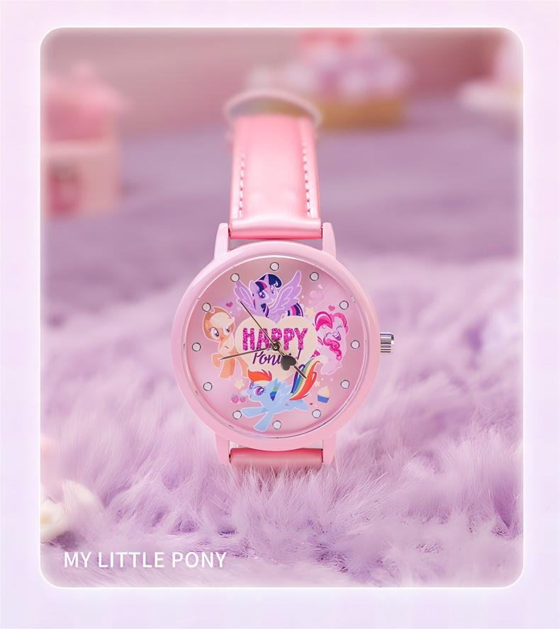My Little Pony Magic Sweetheart Series Blind Box Watch MLP Characters Inspired Design Mystery Collectible Watch Twilight Sparkle Rarity Pinkie Pie Apple Jack Rainbow Dash Fluttershy Ideal Christmas New Year Holiday Gift for Girls