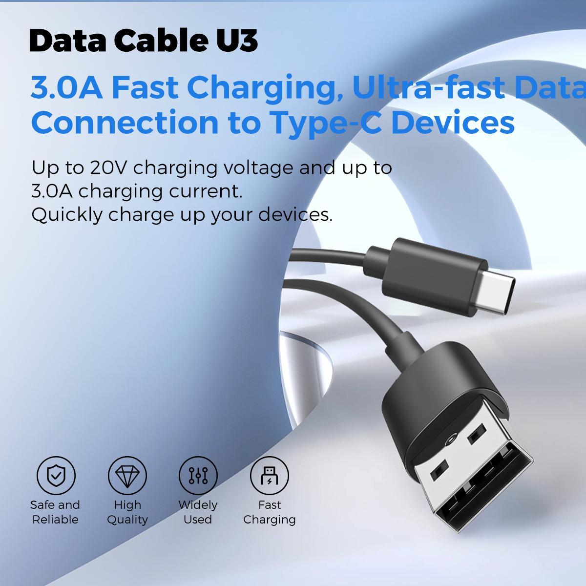 【U1-U4】MIRO Data Cables – Fast Charging for Apple & Type-C Devices, MFi & Smart Chip Protection – Home, Office, Travel Convenience, Quick Power, Ideal Gift for Students, Tech Enthusiasts & Office Workers