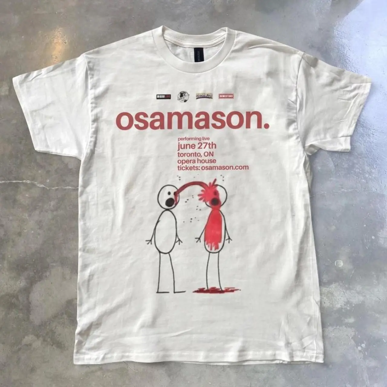 Osamason Graphic Tee 100 % Cotton