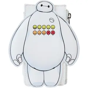Loungefly Disney Big Hero 6 10th Anniversary Baymax Pain Scale Large Card Holder
