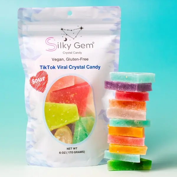Silky Gem Crystal Candy - Sour Bites Snack