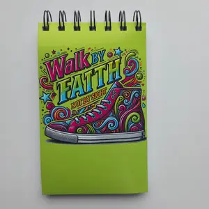 Walk by Faith 3.5"x5.5" Pocket Notebook