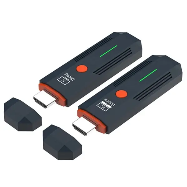 50M Wireless HDMI-Compatible Transmitter Dongle Adapter, Video Audio Extender for TV, Monitor, Projector, PC TX & Mobile Devices