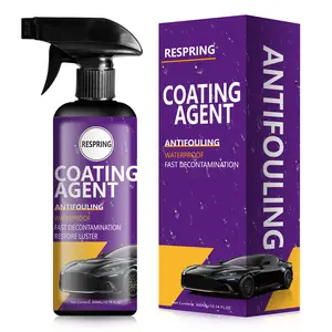Automobile ceramic coating, car paint sealant, interior protection agent, high-gloss automotive quick coating, car sealant, car external hydrophobic gloss polishing agent (suitable for cars, motorcycles, trucks and campers) 300ML/10.14oz