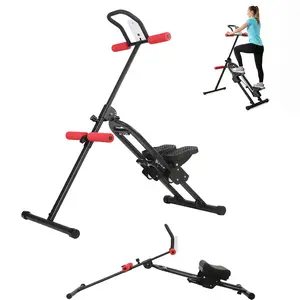 Stair Stepper for Home Gym, Folding Stair Climber, Foldable Home Exercise Equipment for Core, Arms, Legs & Glutes