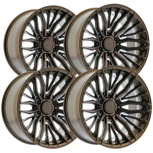 (Set of 4) Arena A122 Phantom 20x9 6x135 +0mm Bronze Wheels Rims 20" Inch