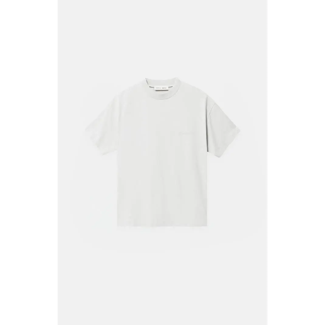 Fear of God ESSENTIALS Men's Kids Ivory Classic Embroidered Short Sleeve T-Shirt - Multicolor