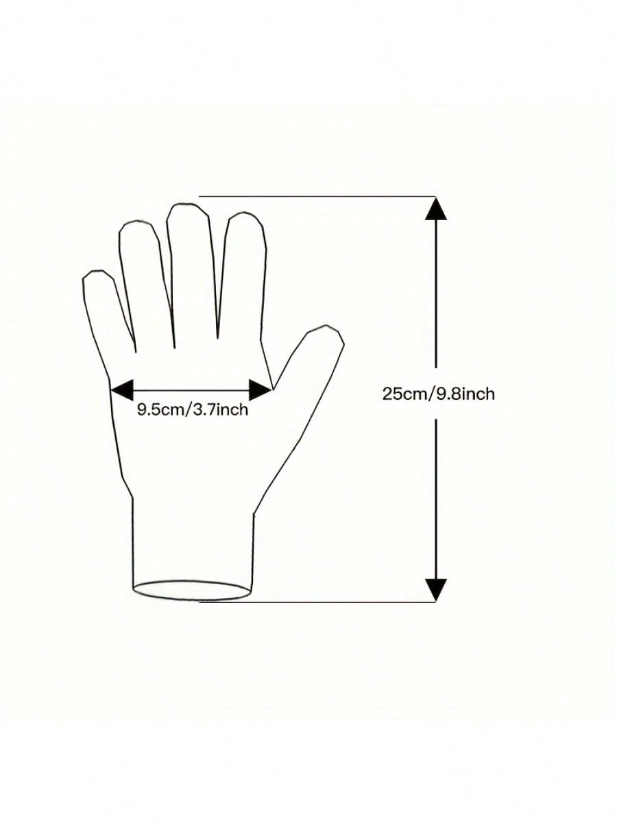 Soft Warm Women's Winter Gloves Touchscreen Compatible Polyester for Outdoor Activities Hand Wash Only