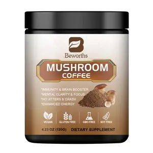 BEWORTHS Cordyceps Powder 8oz Cordycep Extract Powder Pure Mushroom Powder Non-Gmo