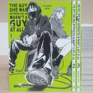 The Guy She Was Interested In Wasn't a Guy At All Vol. 1-3 Complete Manga Set English