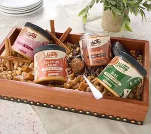 Nutty Novelties (4) 8oz Gourmet Peanut Butter Assortment