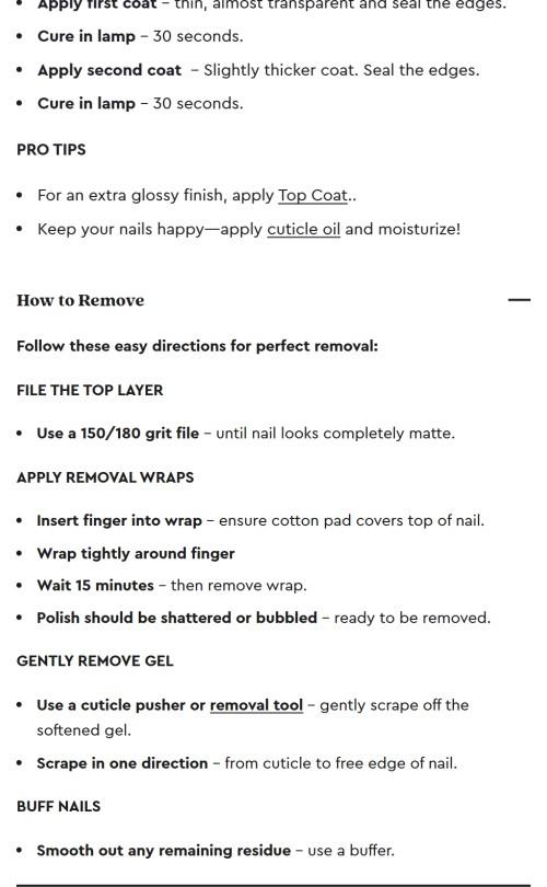 Cassis - Gel Manicure Kit