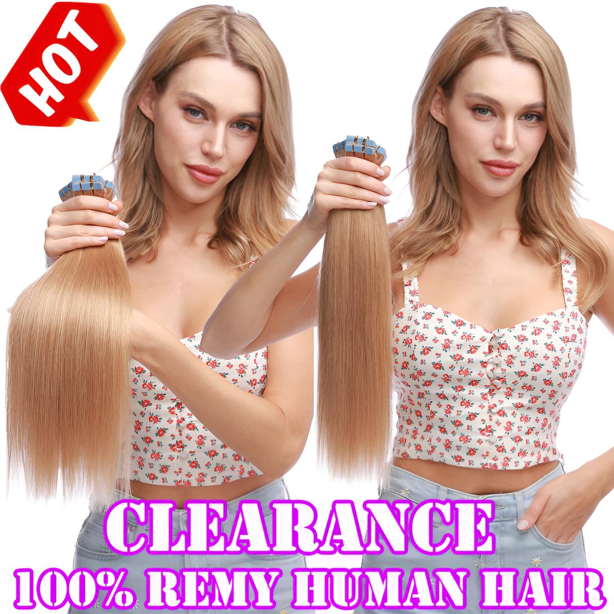 PROKYVITY 20pcs 50g 100% Remy Human Hair Tape In Hair Extensions Natrual Real Hiarpiece Straight Skin Weft for Women Tape On Hair Extension 20 Pieces 50gram 20 Counts Balayage Highlight Ombre Reuse PROKYVITY 20pcs 50g 100% Remy Human Hair Tape In Hair Extensions Natrual Real Hiarpiece Straight Skin Weft for Women Tape On Hair Extension 20 Pieces 50gram 20 Counts Balayage Highlight Ombre Reuse