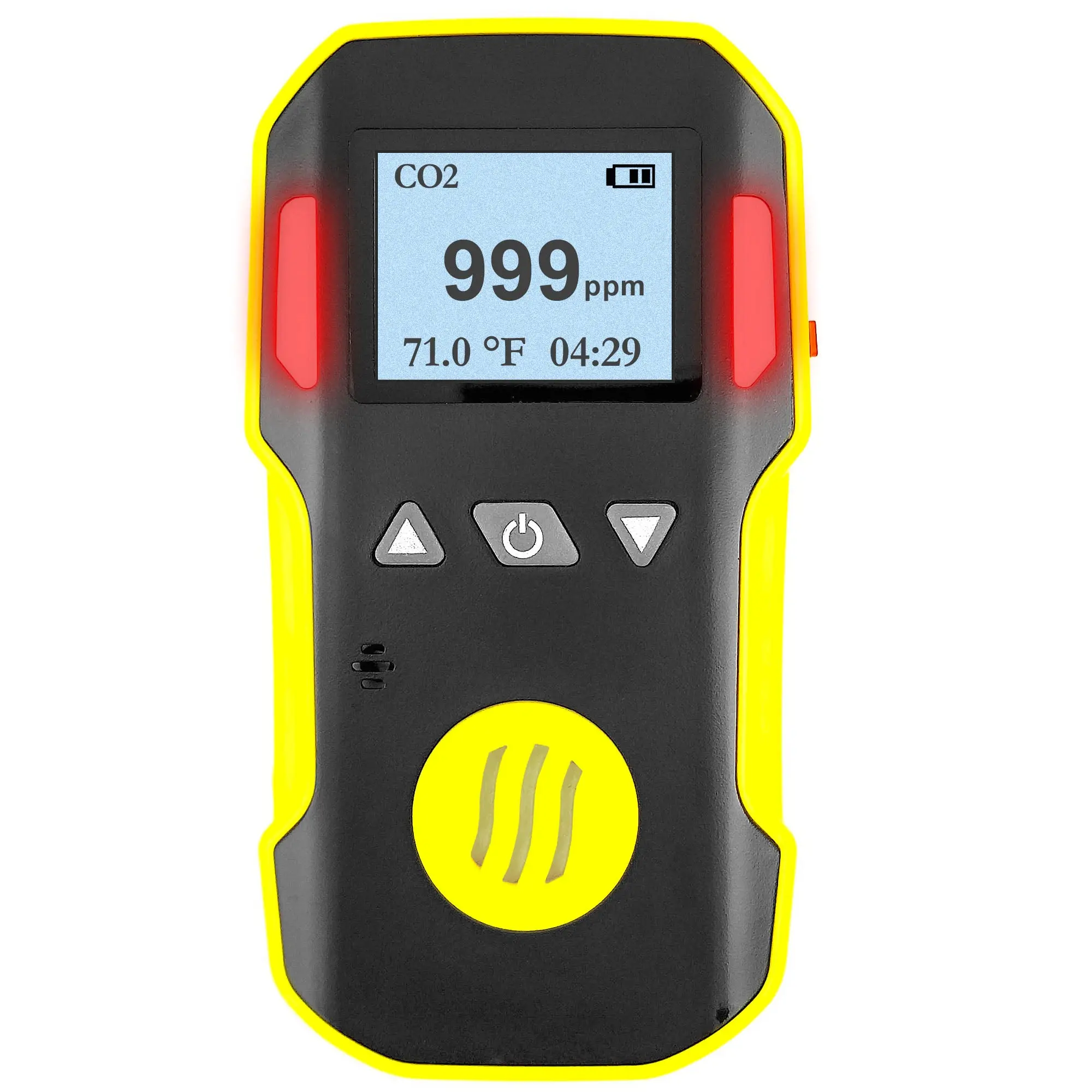 CO2 Meter for Safety | 0-5000 ppm | USA NIST Calibration