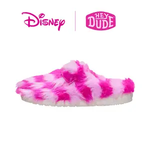 Alice in Wonderland X HEYDUDE Wendy Slipper Cheshire Cat  - Comfortable Slip on Shoes for Women