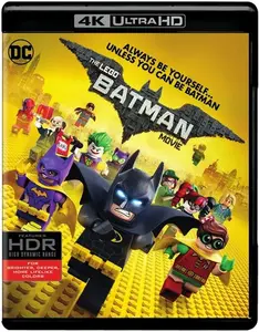The Lego Batman Movie  [4K ULTRA HD BLU-RAY MOVIE] With Blu-Ray, 4K Mastering, UV/HD , 2 Pack
