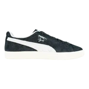 Puma Clyde Hairy Suede Men Sneakers Puma Black/Ivory